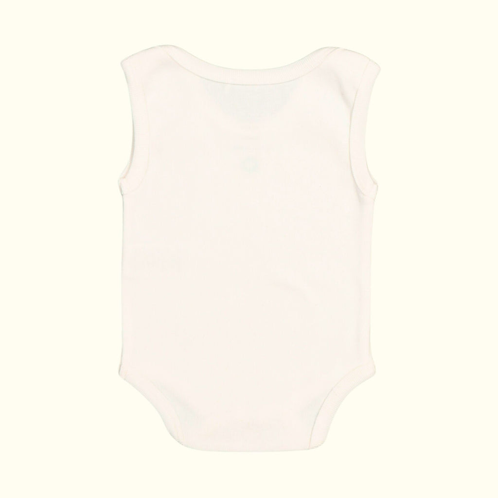 Natural organic cotton bodysuit back