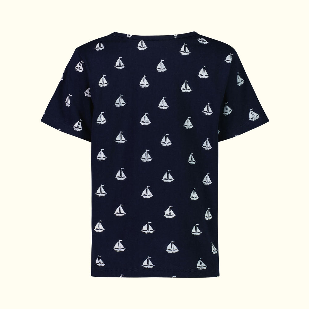 Organic Cotton Nautical Tee Shirt back