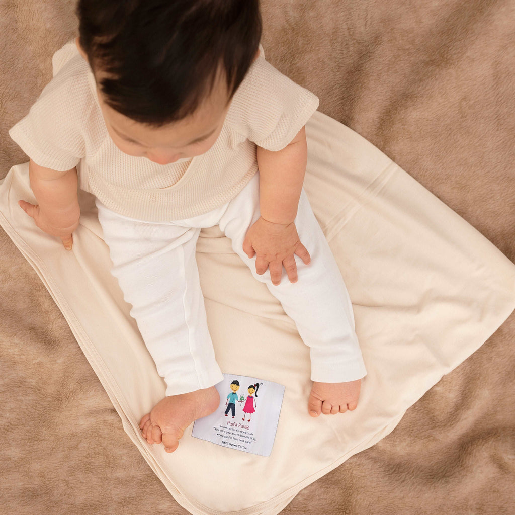 Sandal Organic Cotton Swaddle blanket 