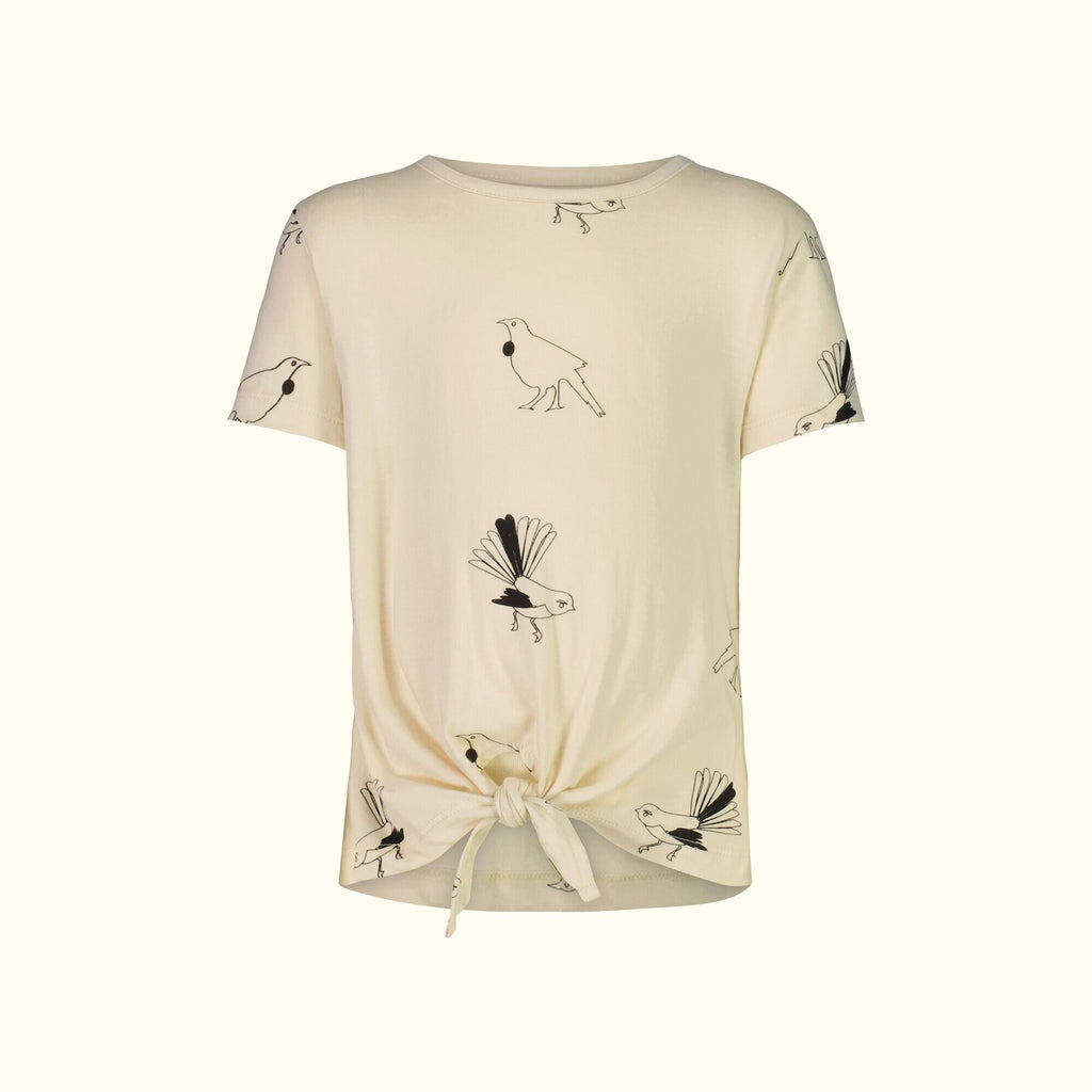 Organic Cotton Tui and Fantail Tee Shirt front