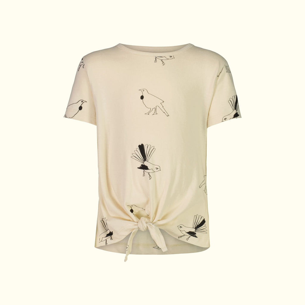 Organic Cotton Tui and Fantail Tee Shirt front